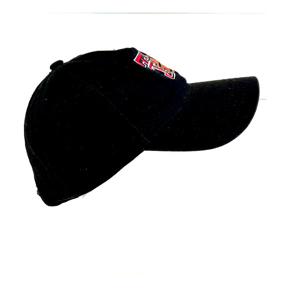 Texas Tech Basketball Double Red T Cool Fit Strap Back Adult Black Cap - Picture 3 of 8
